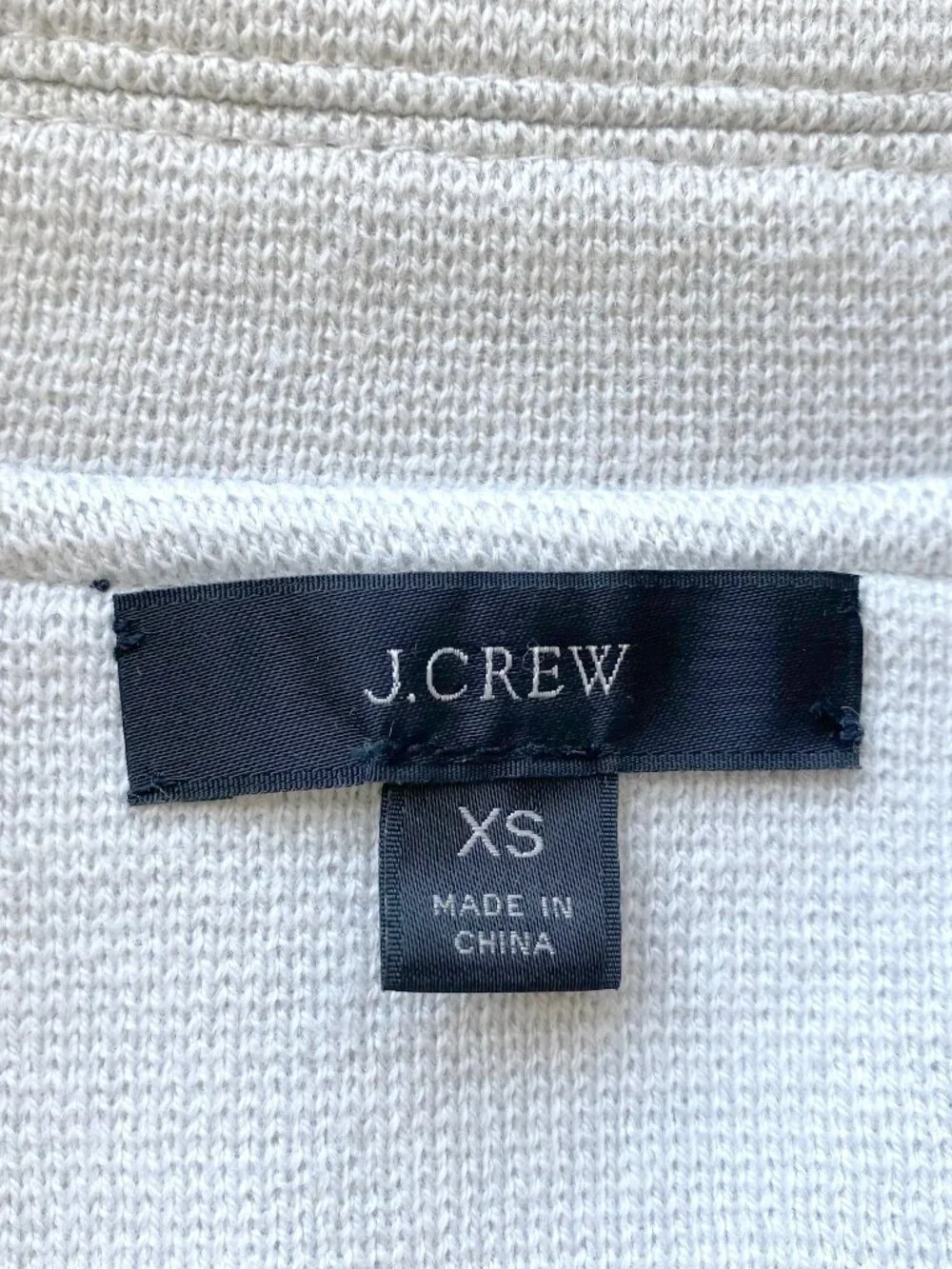 J.Crew Sophie Open Front Sweater Blazer Gray XS